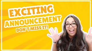 Exciting Announcement [upl. by Nivac966]