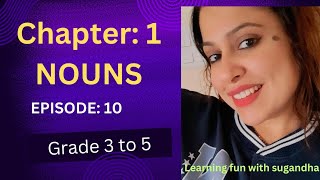 Nouns grade 3  grammar  basic grammar English language ncert syllabus [upl. by Kudva714]