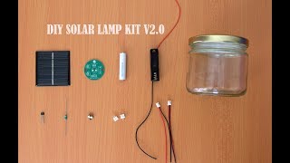 DIY Solar Lamp Kit V20  Easy School Science Project  STEAM Education Kit [upl. by Gar]