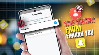 How To Stop Phone Contacts From Finding You on Snapchat  Hide Snapchat ID From Contacts [upl. by Fante178]