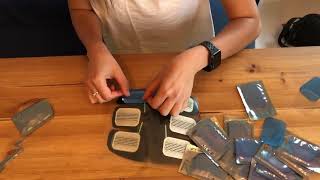 How to Apply Fitness Creed™ EMS Gel Pads [upl. by Ihtac478]