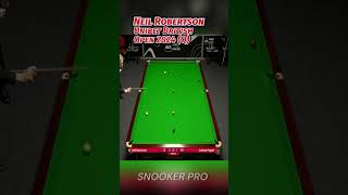 Neil Robertson  British Open 2024 Q snooker snooker2024 shorts neilrobertson [upl. by Gavra]