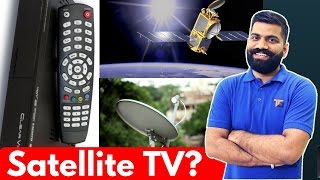 How Satellite TV Works Broadcast TV and Cable TV IPTV [upl. by Libys]