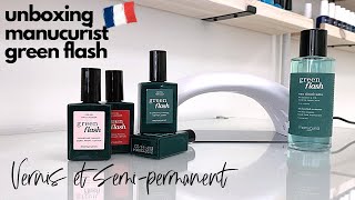 Unboxing Manucurist GreenFlash Made in France 🇫🇷 [upl. by Spatola]