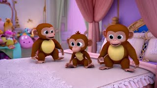 5 little monkeys jumping on the bed nursery rhymefive little monkeys song  nursery rhymes [upl. by Towbin]