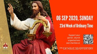 Catholic Sunday Mass Today Live Online  Sunday 23rd Week of Ordinary Time 2020  Livestream [upl. by Atirehc]