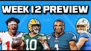 NFL Week 12 Preview [upl. by Nageek]