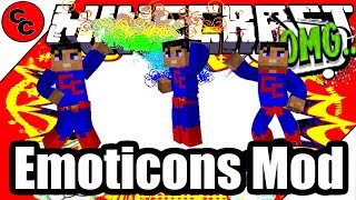 Minecraft Mods quot Emoticons Mod 1122 quot [upl. by Solokin]