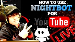 How to set up nightbot for youtube live tagalog CommandsSpam ProtectionMore Kuya jhay official [upl. by Car299]