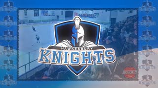 Hawkesbury Knights Goal Horn 202425 USPHL Premier [upl. by Pandich644]