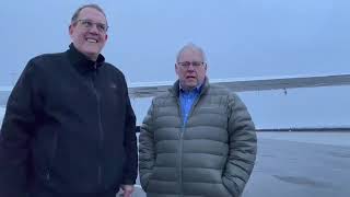 Landing in Goose BayHappy Valley Newfoundland Canada [upl. by Monsour]