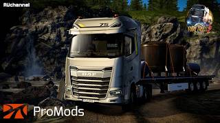 Realistic First Person Mountain Drive 2ProMods 272 Norway  New DAF 2025  Euro Truck Simulator 2 [upl. by Onibas]