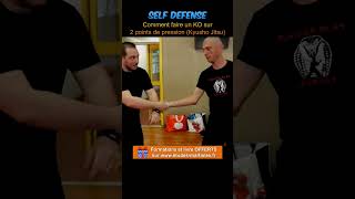 Comment faire un KO sur 2 points de pression  Poumon 7 et 8 Kyusho Jitsu  Points vitaux Shorts [upl. by Rabkin]