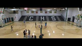 Collinwood High School vs Hampshire Unit Womens Varsity Volleyball [upl. by Hsitirb701]