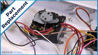 GE Dryer Timer Replacement WE04X24550 [upl. by Euqitsym]