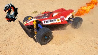 Tamiya Fire Dragon 4WD Buggy Bites The Dust tamiya [upl. by Dorris]