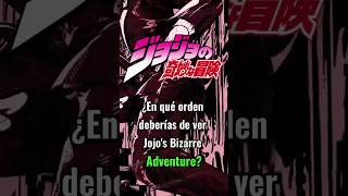 Orden para ver JoJos Bizarre Adventure anime shorts [upl. by Budd]