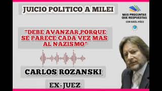 ROZANSKI Y UNA AFIRMACIÓN PREOCUPANTEMPTV [upl. by Angela588]