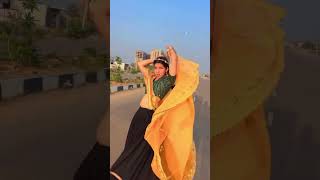 Lamba Lamba ghunghat 😍haryanvisong haryanvi dance trendingvideo viralshorts [upl. by Aihsinyt251]