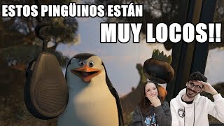 ESPAÑOLES REACCIONAN A DOBLAJE LATINO VS ESPAÑOL DE LOS PINGÜINOS DE MADAGASCARESCENA AVIÓN [upl. by Eciralc240]