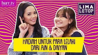 LimaLeTop  Hadiah Untuk Para Lelaki Dari Ain Edruce amp Daiyan Trisha Full Version [upl. by Akihc]