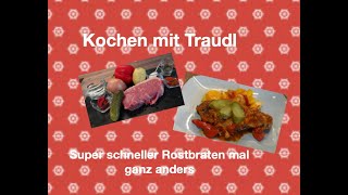 RetroRezept aus den 70ern Superschneller Rostbraten  mal ganz anders  WienerReindlRostbraten [upl. by Animrelliug908]