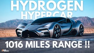 The VIRAL Hypercar  Hydrogen cell HYPERION with solar panels [upl. by Aliuqaj]