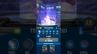 Turns 20 level to the 🔥TENONTOSAURUS🔥shortvideo jurassicworldalive [upl. by Ladnik476]