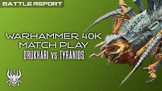 Tyranids vs Drukhari Warhammer 40k Battle Report  Skaredcast [upl. by Johnath]