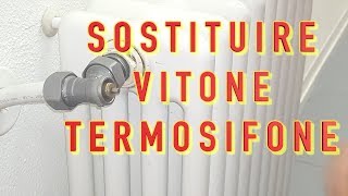 TERMOSIFONE DA RIPARARE CON CHIAVE R400 [upl. by Suoicul]