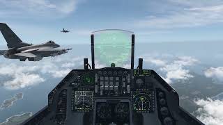 Falcon BMS  First Multiplayer flight in 437 U4  Balkans DEAD [upl. by Atimad]