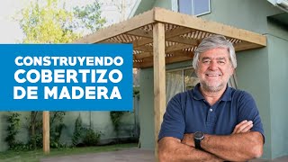 Cómo construir cobertizo de madera [upl. by Esertap976]