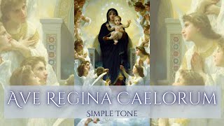 Ave Regina Caelorum simple  Gregorian Chant [upl. by Haleigh]