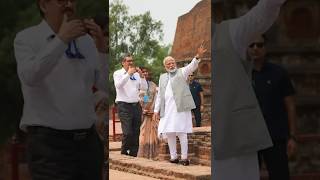 Glimpses from PM Modis visit to Nalanda Bihar  shorts [upl. by Ekaterina]