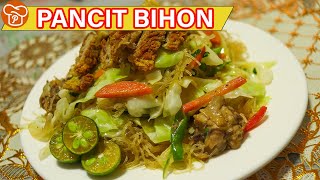 How to Cook Pancit Bihon  Pinoy Easy Recipes [upl. by Hodges664]