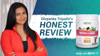 OZiva Protein amp Herbs Review  Honest Review by Divyanka Tripathi  OZiva Protein amp Herbs  OZiva [upl. by Frodi]