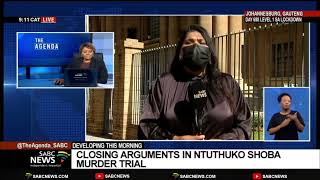 Closing arguments expected in the in the trial of murder accused Ntuthuko Shoba [upl. by Abigael]