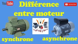 Différence entre moteur synchrone et asynchrone [upl. by Haleak]