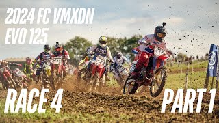 Farleigh Castle VMXdN 2024 EVO 125 Race 4 GOPRO 360 [upl. by Irme377]