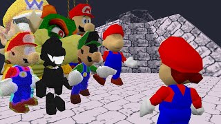 FNF Personalized Funkin DEMO UPDATE Mario 64 [upl. by Ashien]