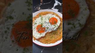 Rosti✨ cooking food recipe [upl. by Jessamine125]