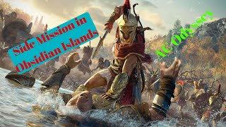 AC Odyssey Side quest in Obsidian Islands [upl. by Dnana430]