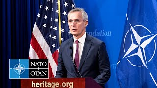 NATO Secretary General at the Heritage Foundation 31 JAN 2024 [upl. by Sivaj337]