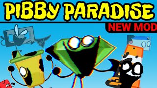 Friday Night Funkin New VS Pibby Object Paradise Corrupted  Cutscenes NOT BFDI  Pibby x FNF Mod [upl. by Selbbep]