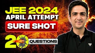 Sureshot 20 Questions of Maths  Jee Main 2024 April Attempt [upl. by Milla]