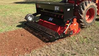 VMC Power Seeder Planting Food Plot [upl. by Eladnor238]