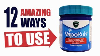 12 Amazing Uses amp Benefits of Vicks VapoRub You Must Know [upl. by Violetta521]