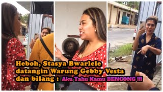 Heboh Stasya Datangi Gebby di Warungnya dan bilang  AKU TAHU KAMU BENCONG [upl. by Ritchie]