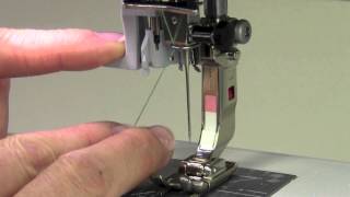 Bernina 350 06 Needle Threader [upl. by Aigil]