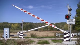 Spoorwegovergang Decollatura I  Railroad crossing  Passaggio a livello [upl. by Mccready]